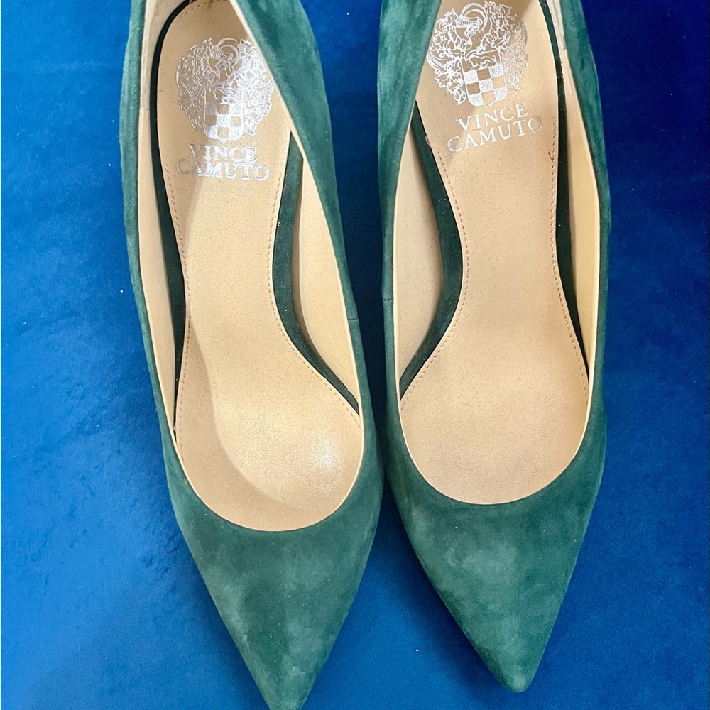 Vince Camuto Emerald Green Pumps